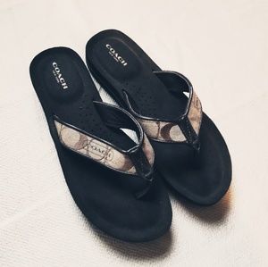 Coach Flip Flops